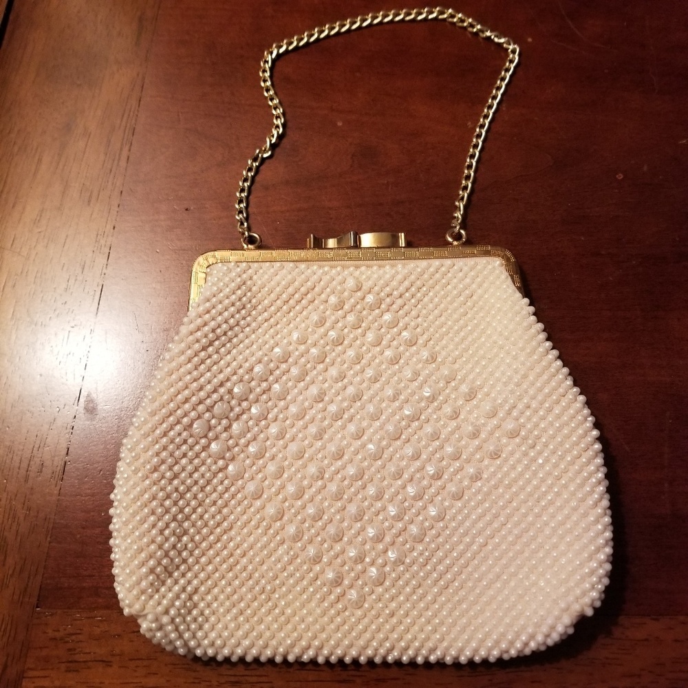 Vintage Pearl Handbag